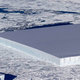 Imagen para el artículo titulado Esta enorme placa de hielo perfectamente rectangular es natural: así se forman los icebergs tabulares
